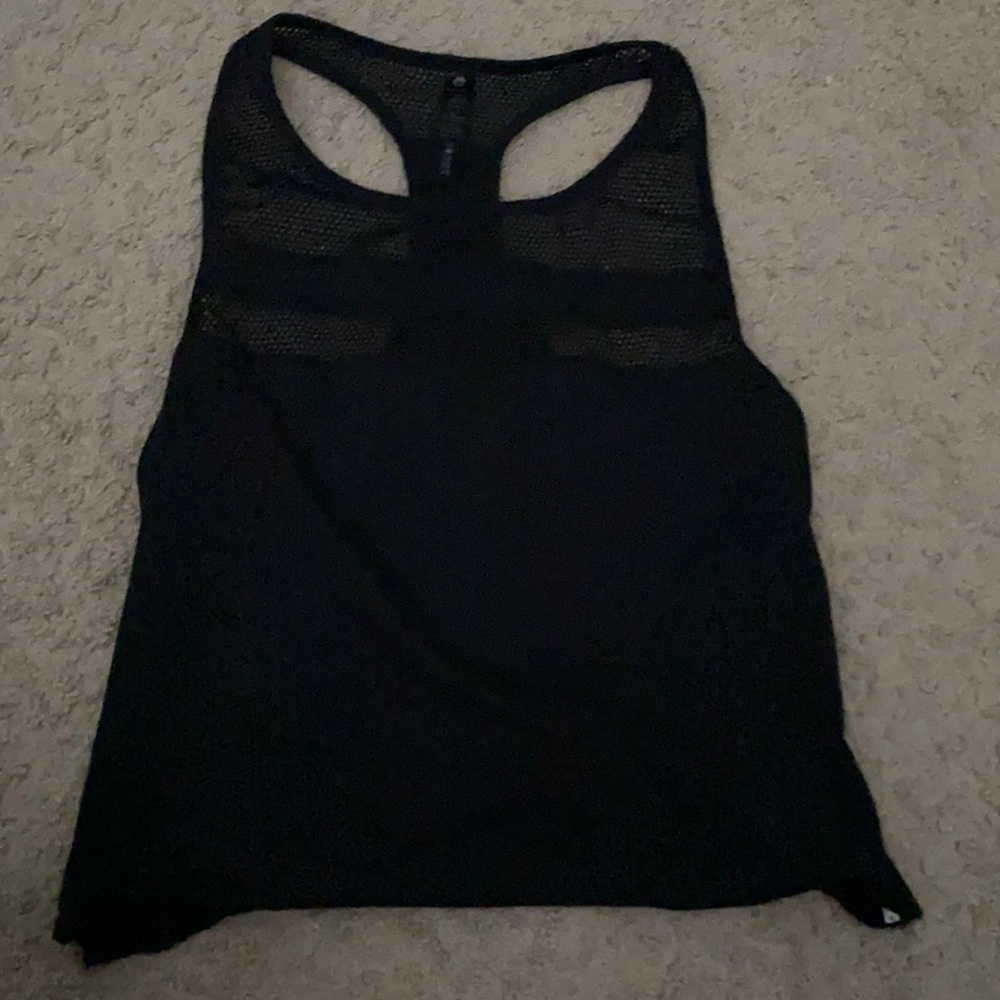 Black Athletic tank top